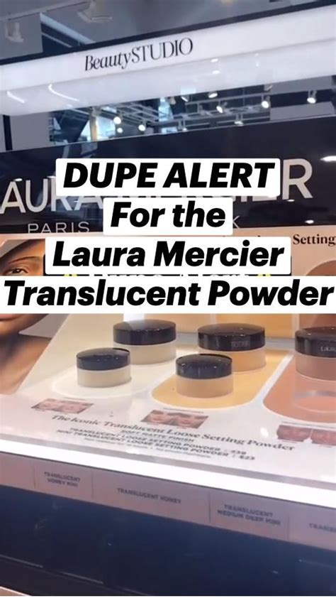 laura mercier translucent powder dupe.